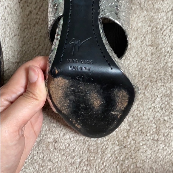 Giuseppe Zanotti silver sandle - Picture 5 of 6